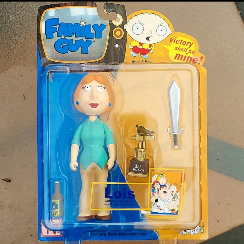 Vintage 2005 Family Guy Action Figure (Lois)
